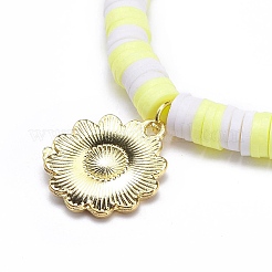 Braccialetti con ciondoli elasticizzati smaltati in lega a tema insetto 4 pz 4 stili&nbsp;BJEW-JB08763