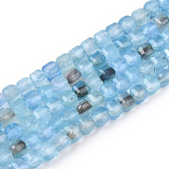 Chapelets de perle en agate naturelle teinte&nbsp;G-T138-211C