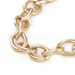 Bracelets unisexes en acier inoxydable 304 avec chaîne en câble&nbsp;X-BJEW-P245-39G