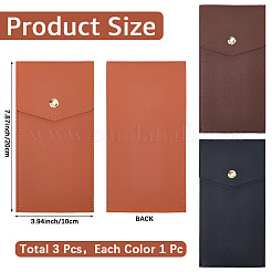 3 pièce en cuir PU bicolore avec porte-stylos en alliage&nbsp;AJEW-CL0002-94