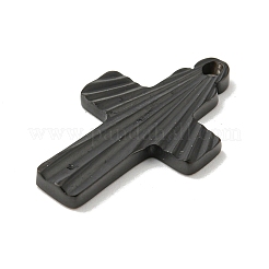 Pendentifs en acier inoxydable 304 avec placage ionique (IP)&nbsp;STAS-D025-02B-01