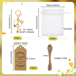 Porte-clés en alliage émaillé&nbsp;KEYC-PH01633