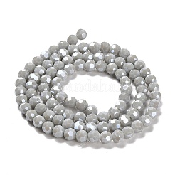 Undurchlässige Glasperlenstränge galvanisieren&nbsp;EGLA-A035-P6mm-A22