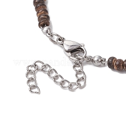 Sommer Strand synthetische türkis Seestern & natürliche Kauri Muschel Anhänger Halsketten&nbsp;NJEW-JN05207