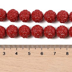 Stränge aus synthetischen geschnitzten Korallenperlen&nbsp;CORA-U003-05A