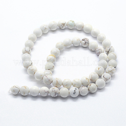 Fili di perline di magnesite naturale&nbsp;X-G-I199-27-10mm