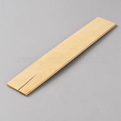 Marque-pages en bois vierges pour bricolage gravé&nbsp;WOOD-WH0062-34D