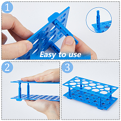 Soportes de plástico para tubos de centrífuga&nbsp;AJEW-WH0270-790A