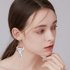 48pcs 6 styles de pendentifs en émail en alliage&nbsp;ENAM-DR0001-04
