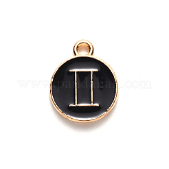 Pendentifs d'émail en alliage&nbsp;ENAM-SZ0001-28C-I