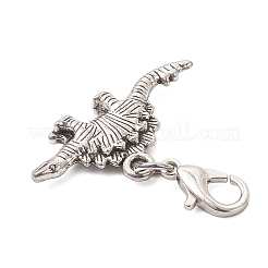 Pendentifs décoratifs en alliage de dinosaure de style tibétain&nbsp;HJEW-JM04181