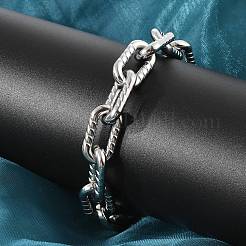 Bracelets à chaîne en acier inoxydable 304 pour femmes et hommes&nbsp;BJEW-F488-67P