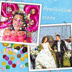 Confettis de table en papier de 100 g&nbsp;AJEW-SP0002-85