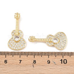 Pendentifs avec zircon cubiques à micro-pavés en laiton&nbsp;KK-C248-15G