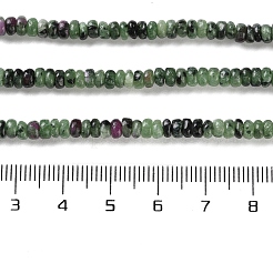 Natürliche Rubin in Zoisit Perlen Stränge&nbsp;G-K343-C37-01