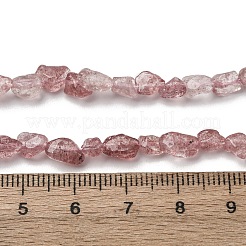 Natürlichen Erdbeere Quarzperlen Stränge&nbsp;G-I389-A28