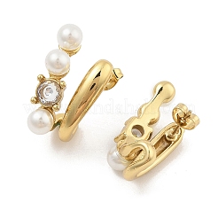 Pendientes de botón de acero inoxidable 304 dorado con baño de PVD al vacío para mujer&nbsp;EJEW-C120-16G-02