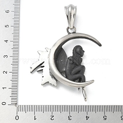Pendentifs en acier inoxydable 304&nbsp;STAS-B077-02AS-01