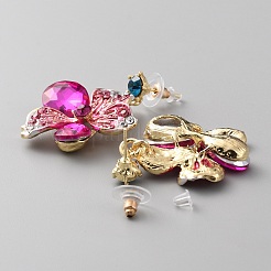 Ohrring- und Halsketten-Sets für Damen&nbsp;SJEW-WH0009-01LG