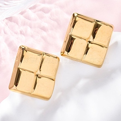 Pendientes de acero inoxidable 304 para mujer&nbsp;EJEW-F357-03G-03