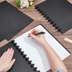 6 copertina per diario e quaderno in plastica rettangolare in PP&nbsp;AJEW-NB0009-36B