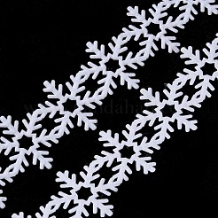 Bordure en dentelle en feutre de flocon de neige de Noël&nbsp;OCOR-D013-03C