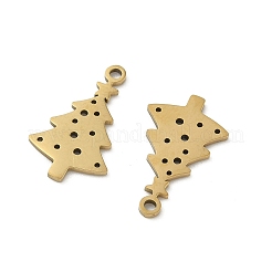 Pendentifs de Noël en acier inoxydable 201&nbsp;STAS-P428-01A-G
