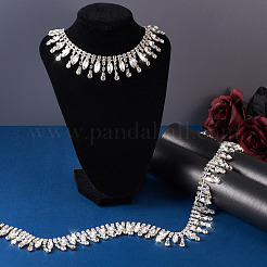 Kristall-Strass-Cup-Kette aus Eisen&nbsp;CH-CW0001-02