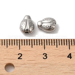 Anlaufgeschützte Perlen aus Edelstahl 304&nbsp;STAS-I203-33P