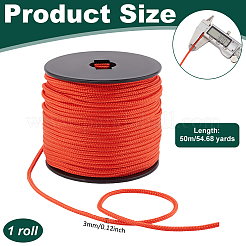 50 m lange geflochtene Nylonschnüre&nbsp;NWIR-WH0024-01F