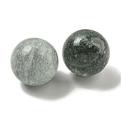 Statues de figurines de boule ronde en jade naturel pour la décoration de bureau à domicile&nbsp;G-P532-02A-18