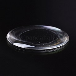 Transparenter Cabochon-Epoxy-Aufkleber aus Kunststoff&nbsp;AJEW-J031-01