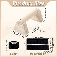 2 staffa push-up in legno&nbsp;ODIS-WH0030-271A