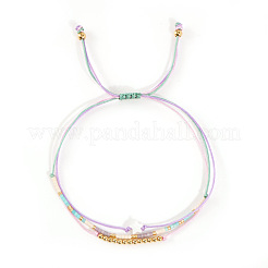 Handgefertigte mehrlagige Armbänder aus geflochtenen Miyuki-Glasperlen für Damen&nbsp;LS-IY0959-1