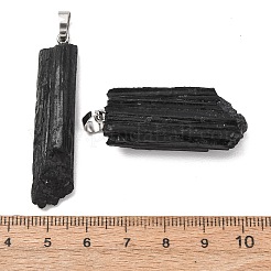 Natürliche schwarze Turmalin große Anhänger&nbsp;GG-C001-03P