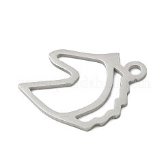 Pendentifs en acier inoxydable 304 anti-ternissement&nbsp;STAS-B056-13P-01