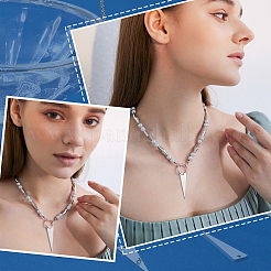20 pendentif en acier inoxydable 201 de 2 couleurs&nbsp;STAS-UN0034-39