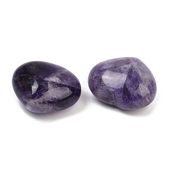 Herz natürliche Amethyst Palmsteine&nbsp;G-C186-02B