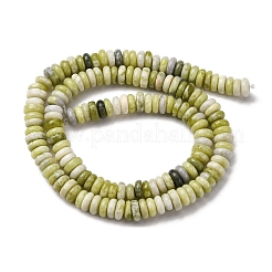Natürliche Jade Perlen Stränge&nbsp;G-L624-H07-6x2mm