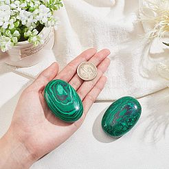 Malachit gua sha bretter&nbsp;AJEW-WH0236-02