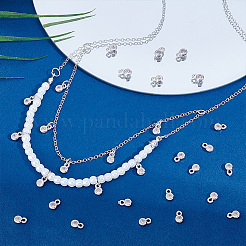 60 ciondoli in ottone con micro pavé di zirconi cubici&nbsp;KK-UN0006-83P
