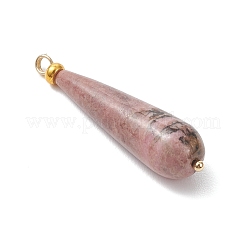 Colgantes naturales rhodonite&nbsp;PALLOY-JF04760-03