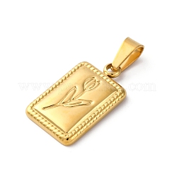 Pendentifs en acier inoxydable 304 pour colliers&nbsp;STAS-L289-02G