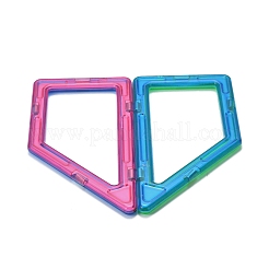 Blocs de construction magnétiques en plastique bricolage&nbsp;DIY-L046-06