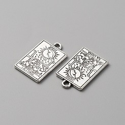 Pendentifs en alliage de zinc de style tibétain&nbsp;FIND-WH0116-78AS-02
