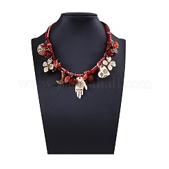 Böhmische Halsketten mit Hamsa-Hand&nbsp;FS-WGB95A7-01