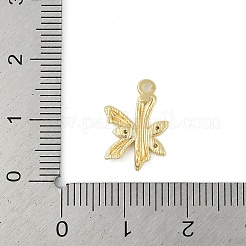 Connettori con lettere in strass di cristallo in ottone&nbsp;KK-S395-06G-K