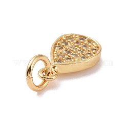 Colgante micropavé cubic zirconia de latón&nbsp;KK-I614-064G