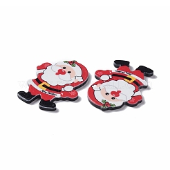 Bedruckte Acryl-Cabochons im weihnachtlichen Stil&nbsp;LS-MACR-O045-01B