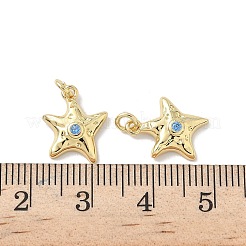 Pendentifs en laiton zircon cubique pavé&nbsp;KK-P325-32G